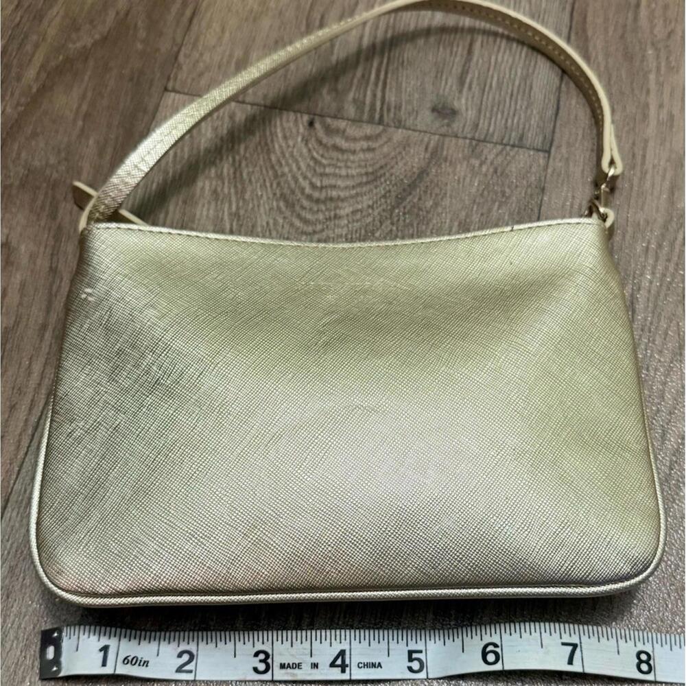 Kate Spade Metallic Gold Wristlet/Clutch - Picture 3 of 7